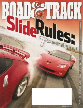 ROAD & TRACK 2010 JAN - DRIFTERS, ZDX, M37 AWD, ROSSION Q1, SCCA RUNOFFS